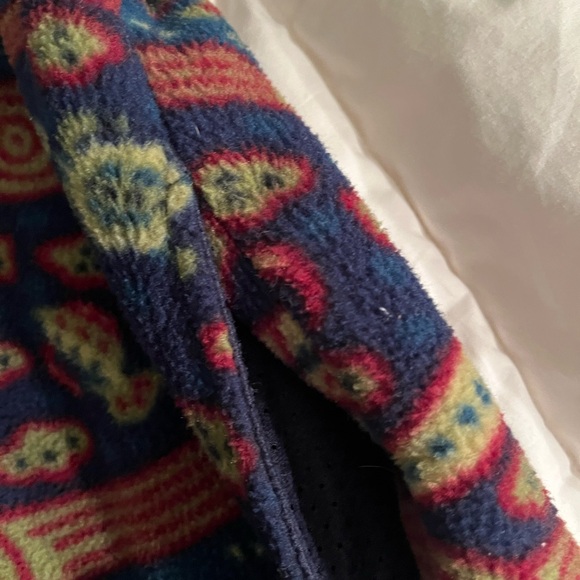 Patagonia Rare Vintage Crocodile Bluegrass Synchilla Snap Fleece Jacket Men’s M - Picture 4 of 10